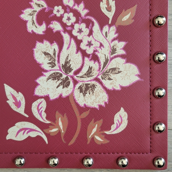 Red Clutch Wristlet Handbag - Picture 3 of 12